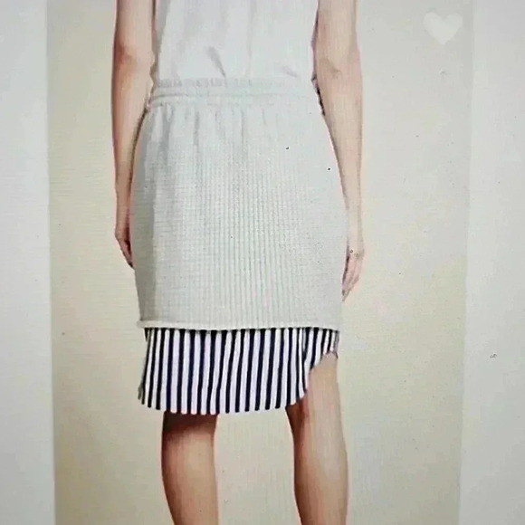 ALEXANDER WANG COMBO PULL ON SKIRT SIZE S/P - Picture 3 of 5